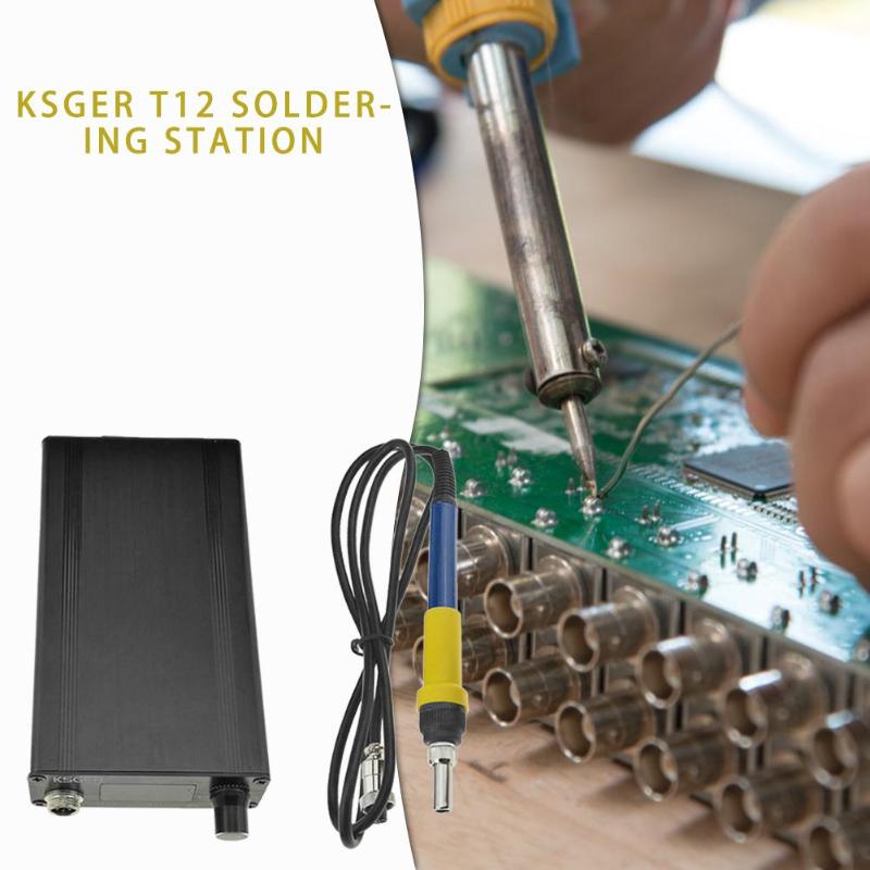 KSGER T12 Soldering Station DIY Kit STM32 V2.1S OLED Temperature Controller - ebowsos