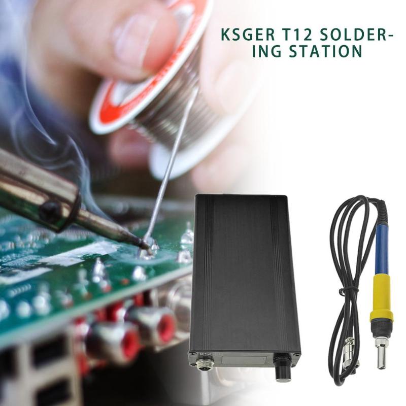 KSGER T12 Soldering Station DIY Kit STM32 V2.1S OLED Temperature Controller - ebowsos