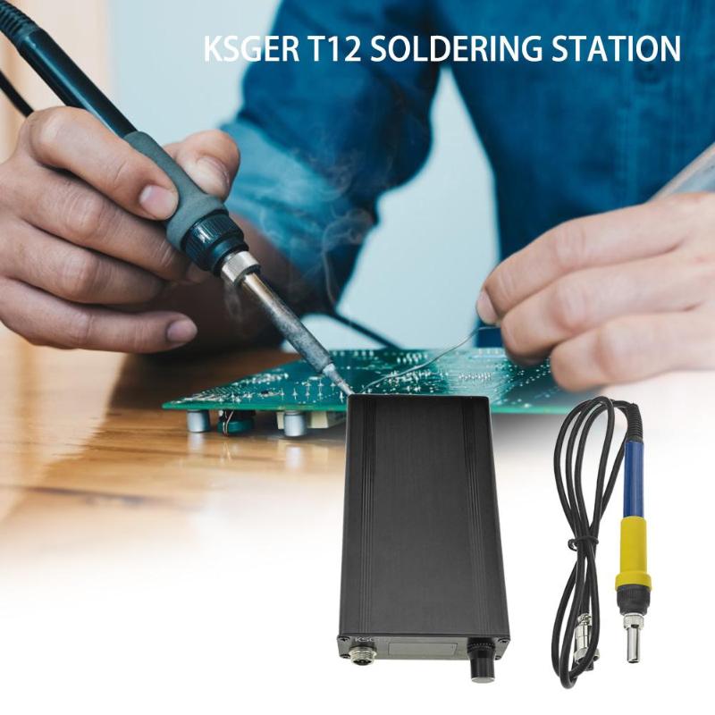 KSGER T12 Soldering Station DIY Kit STM32 V2.1S OLED Temperature Controller - ebowsos