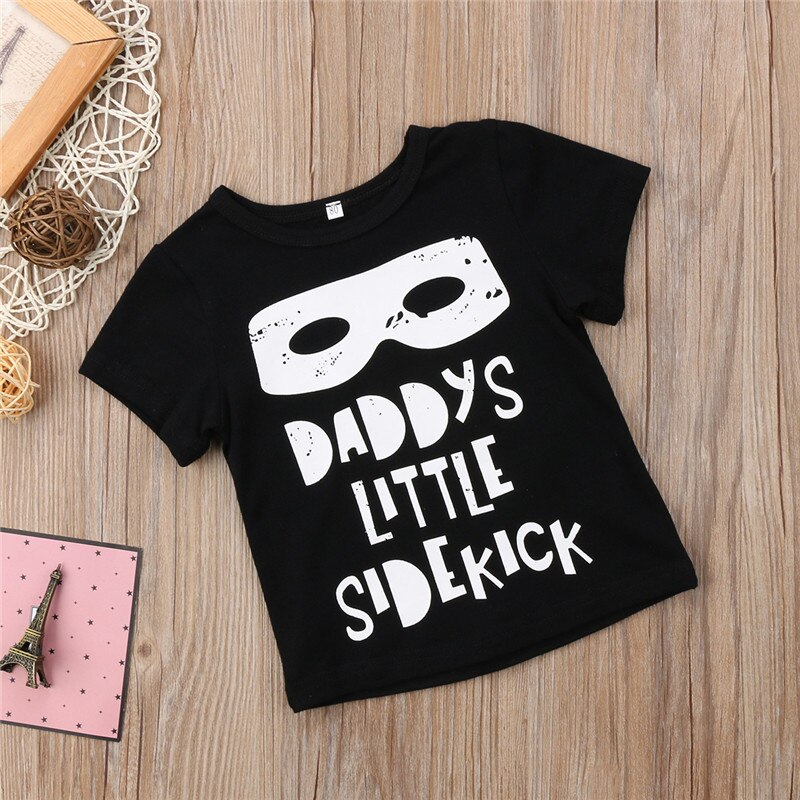 Kids Baby Boy Girl Summer Short Sleeve T-shirt Tee Top Shirt Outfits Hot - ebowsos