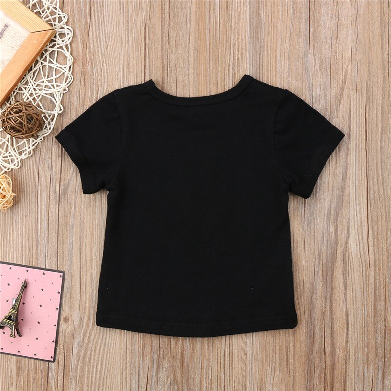 Kids Baby Boy Girl Summer Short Sleeve T-shirt Tee Top Shirt Outfits Hot - ebowsos