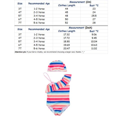 Kids Baby Girls Tankini one piece suimsuit Cute Bow sling Swimwear+Swimming cap Bathing Suit Beach Wear - ebowsos