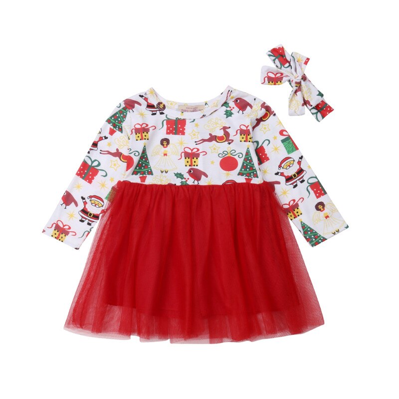 Kids Baby Girls dresses Clothes Cartoon Princess Tulle Tutu Party Dress 2PCS Set - ebowsos