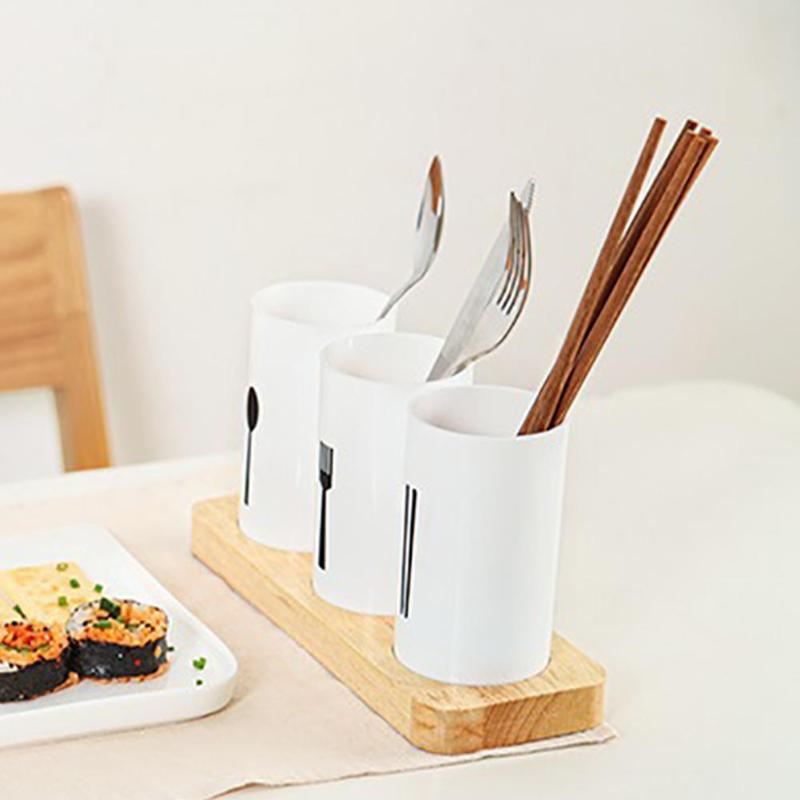 Kitchen Drain Chopstick Spoon Fork Knife Holder Cutlery Household Storage Shelf with Sufficient Durability and Ruggedness - ebowsos