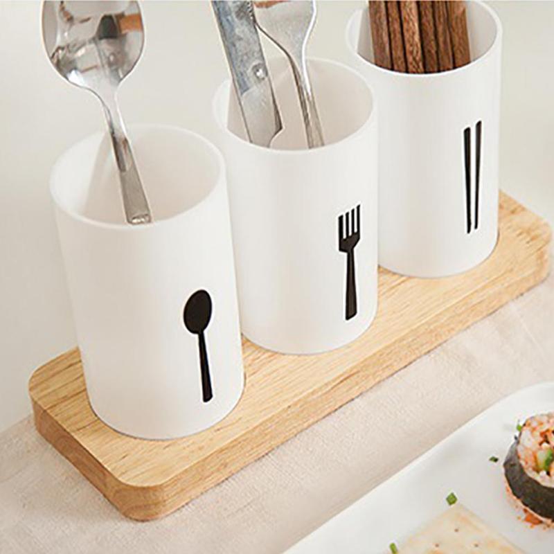 Kitchen Drain Chopstick Spoon Fork Knife Holder Cutlery Household Storage Shelf with Sufficient Durability and Ruggedness - ebowsos