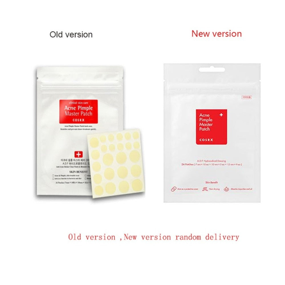 Korea Cosmetic COSRX Acne Pimple Master Patch 24 Patches Face Skin Care Anti Acne Pimple Treatment Blemish Acne Remover facial - ebowsos