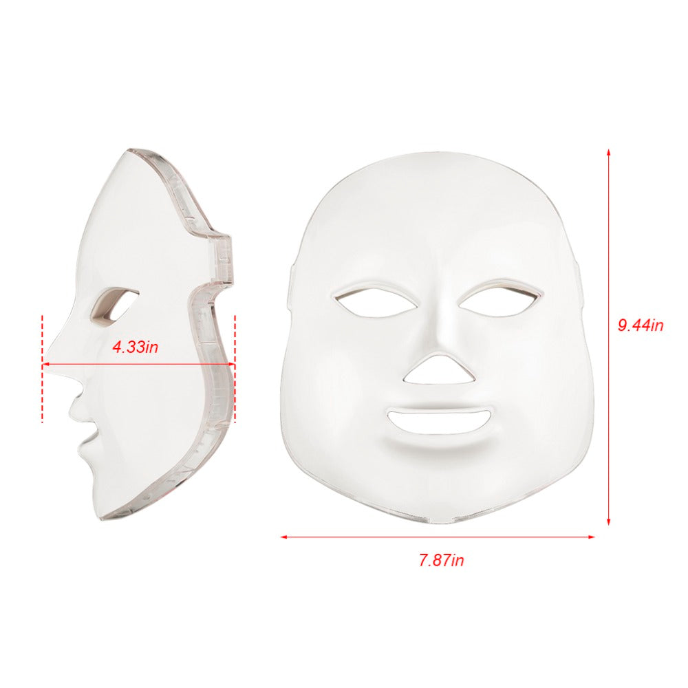 Korean Photodynamic LED Facial Mask Home Use Beauty Instrument Anti acne Skin Rejuvenation LED Photodynamic Beauty Face Mask - ebowsos