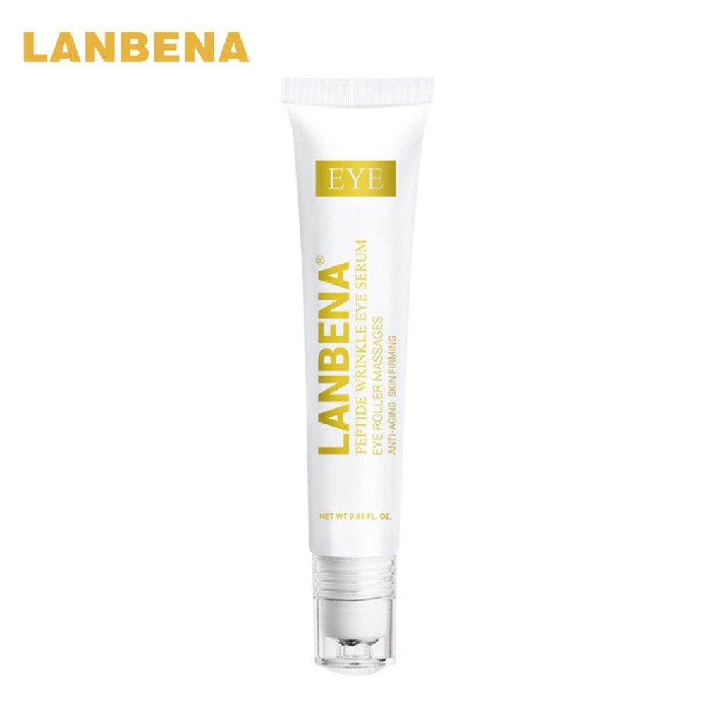 LANBENA Peptide Anti-Aging Eye Serum Anti-Wrinkle Dark Circle Anti-Puffiness Skin Care Whitening Moisturizing Eye Essence - ebowsos