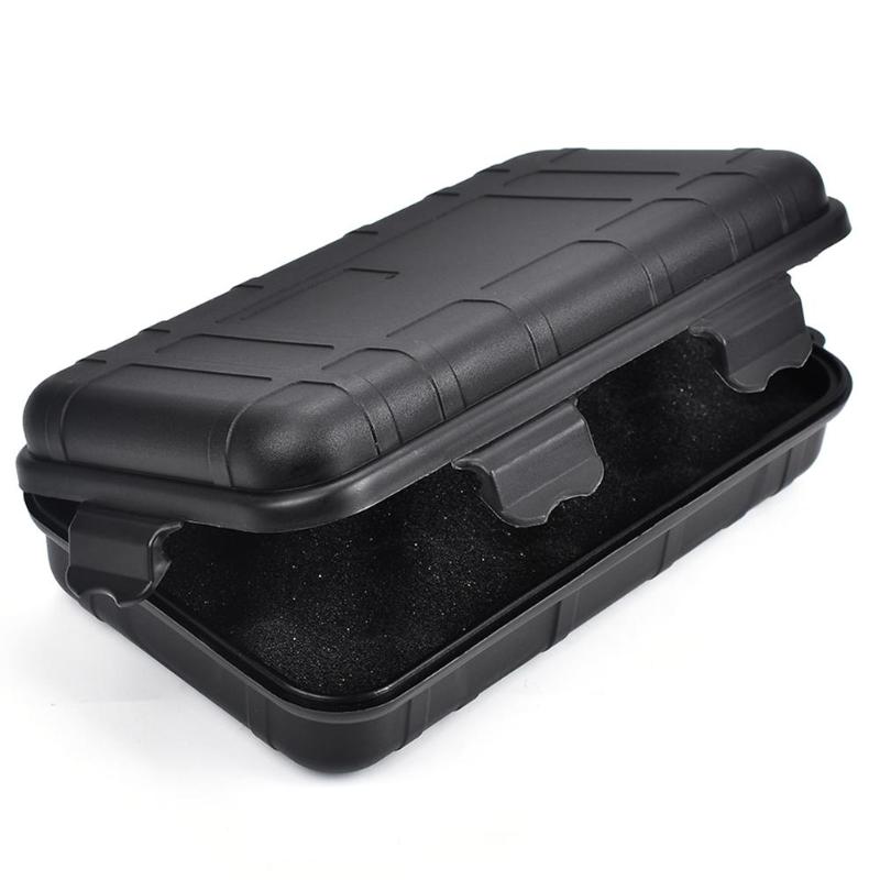 Large Outdoor Shockproof Waterproof Box Camping Swimming Survival EDC Tool Case Storage Sealed Carry Container-ebowsos