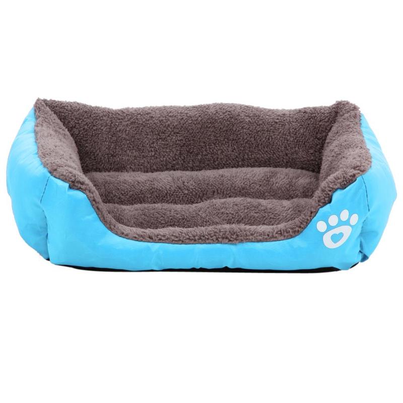 Large Square Pet Cat Warming Bed Cushion Puppy House Pet Soft Warm Kennel Dog Mat Blanket House - ebowsos