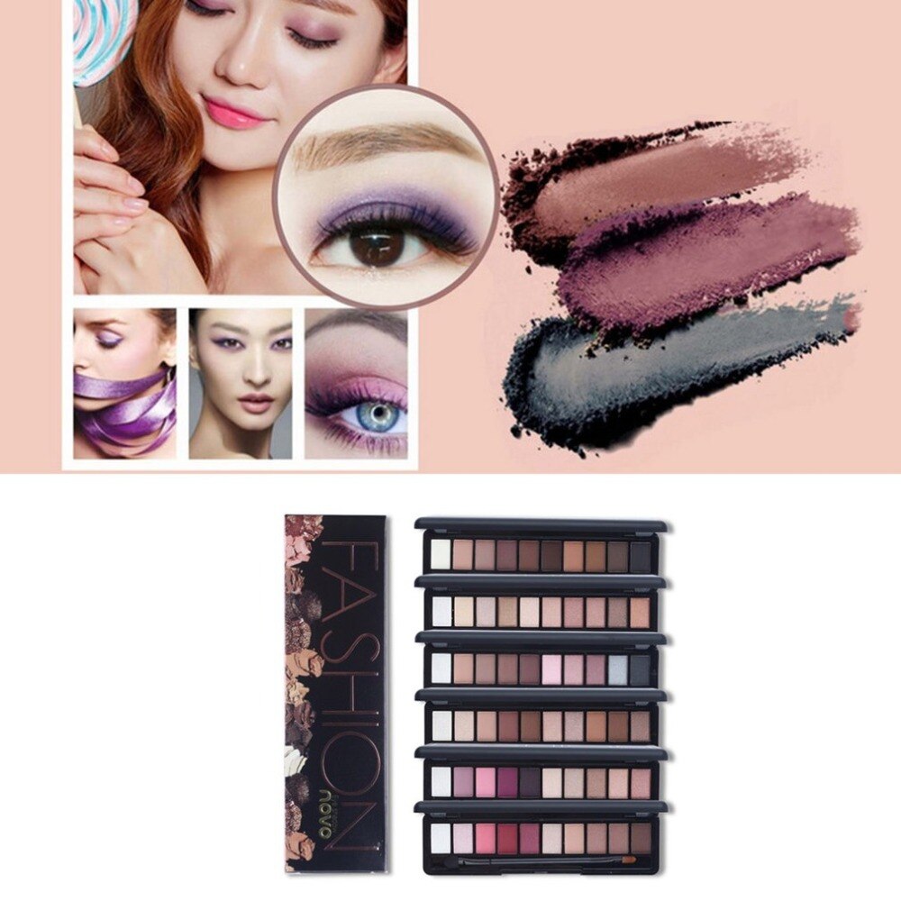 Long Lasting 10 Color Make Up Cosmetics Fashion Eyeshadow Palette Brighten Eye Shadow Palette - ebowsos