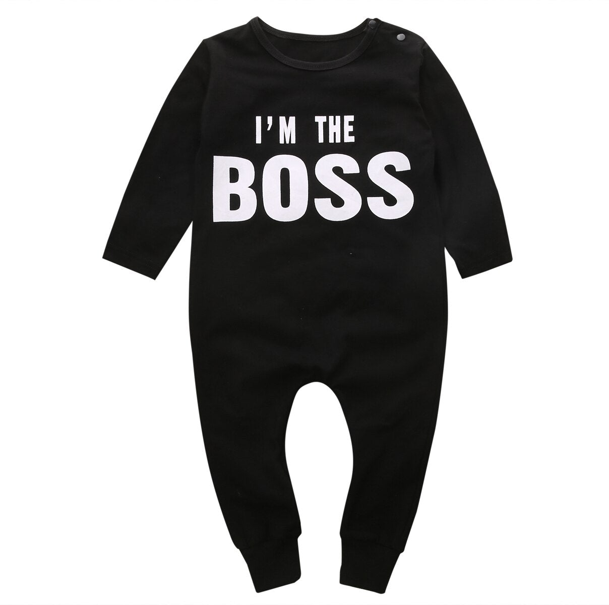 Long Sleeve Infant Kids Baby Boy Girl Romper One Pieces Jumpsuit Toddler Clothes - ebowsos