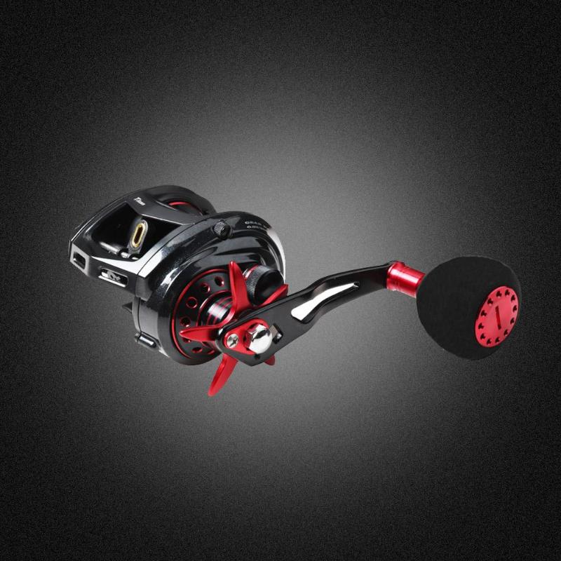 Low Profile Baitcasting Fishing Reel 11 and 1 Fine Processing Durable Not Easily Damaged Bearing Fish Wheel Tackle-ebowsos