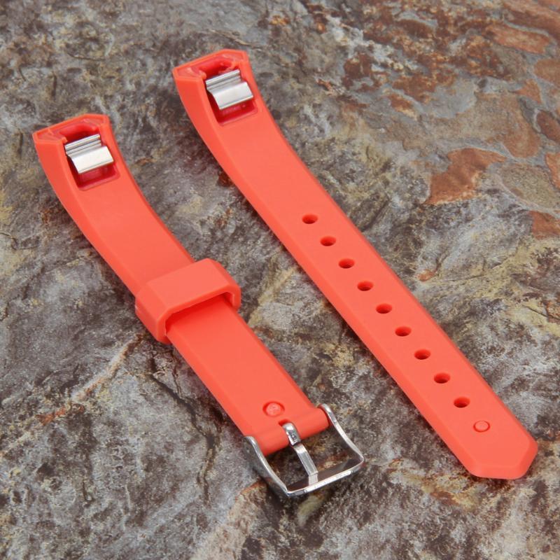 Luxury Silicone Replacement Multicolour Band Strap Buckle For Fitbit Alta No Tracker - ebowsos