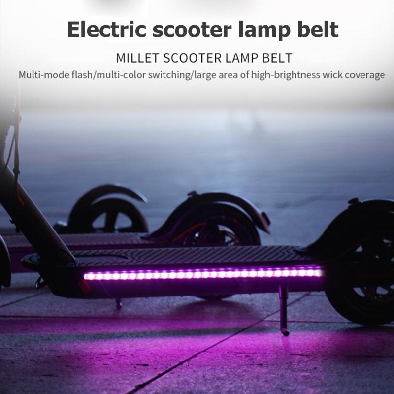 M365 Pro Electric Scooter Waterproof Light Strip Chassis Night Bar Lamp-ebowsos