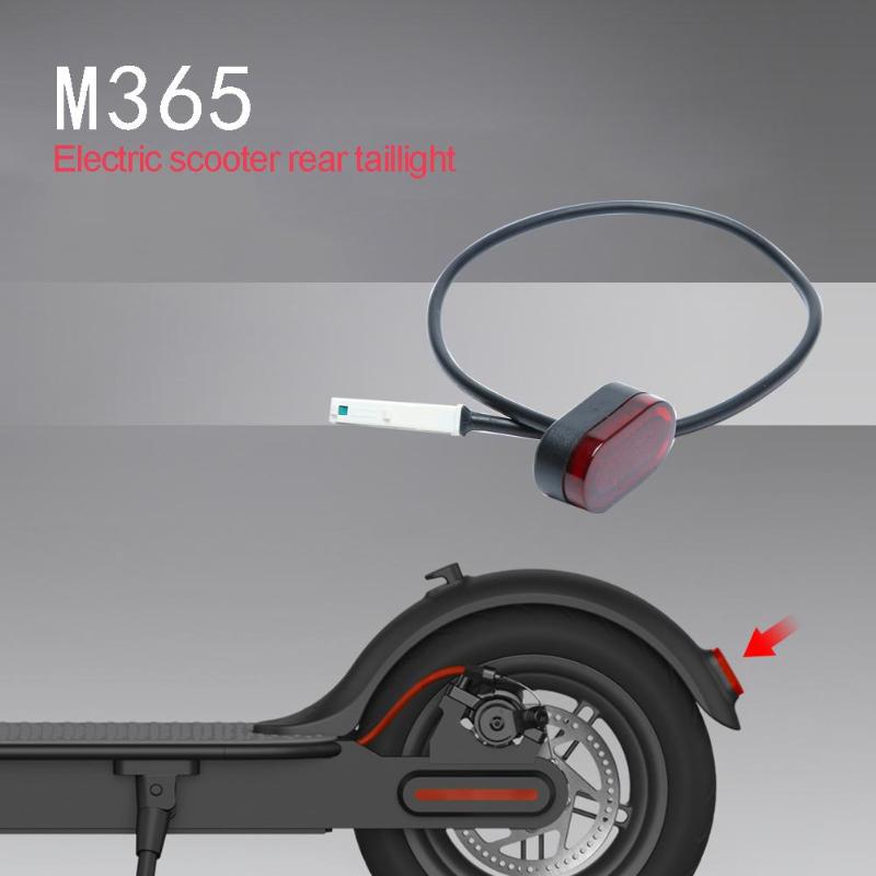 M365 Tail Light with Line Stoplight Electric Scooter Safety Brake Warning Rear Lamp-ebowsos