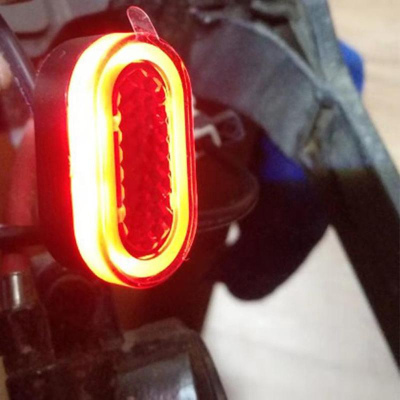 M365 Tail Light with Line Stoplight Electric Scooter Safety Brake Warning Rear Lamp-ebowsos