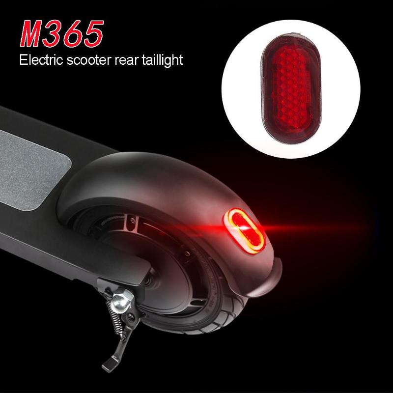 M365 Tail Light with Line Stoplight Electric Scooter Safety Brake Warning Rear Lamp-ebowsos