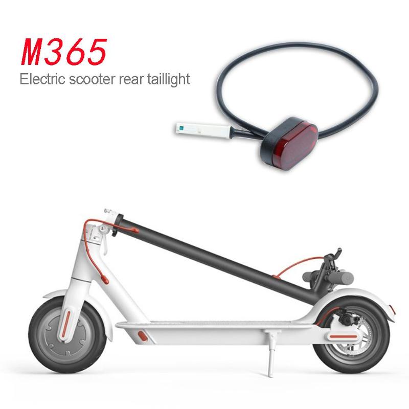 M365 Tail Light with Line Stoplight Electric Scooter Safety Brake Warning Rear Lamp-ebowsos