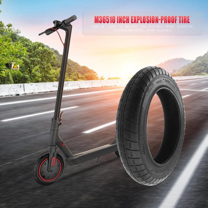 M365 Thickened Outer Tires for 10 inch Modify Electric Scooter Wheel Tyres Outdoor Scooter Riding Essential Accessories-ebowsos