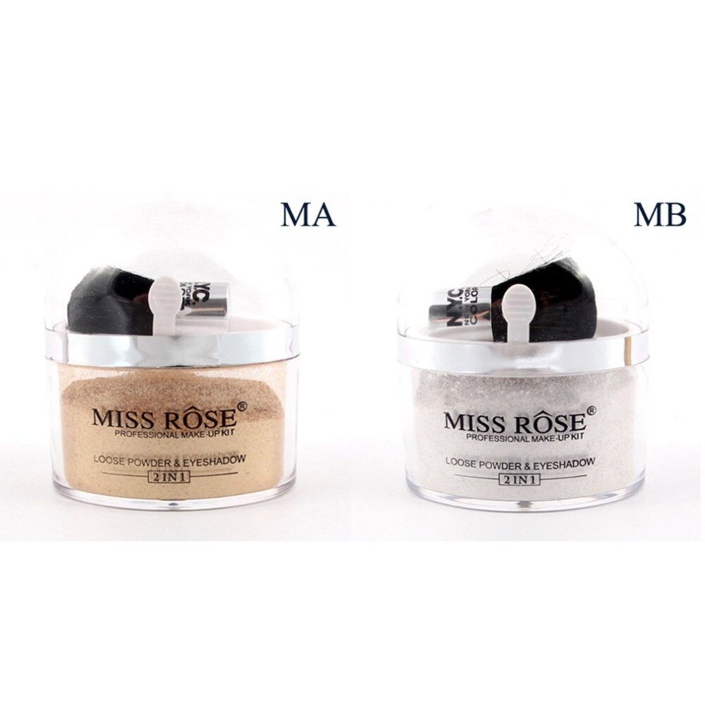 MISS ROSE Gold Powder Silver Powder 2 Colors Repair Concealer Concealer Makeup - ebowsos