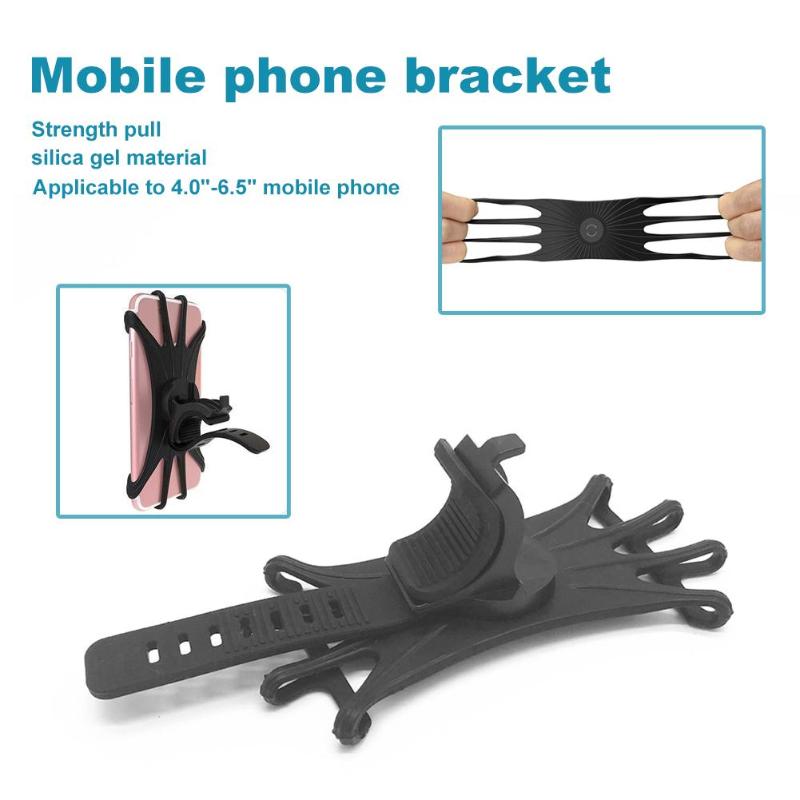 MTB Bike Handlebar Stand Mount Bracket Mount Mobile Phone Holder for iPhone GPS Outdoor Mobile Phone Admission Accessories-ebowsos