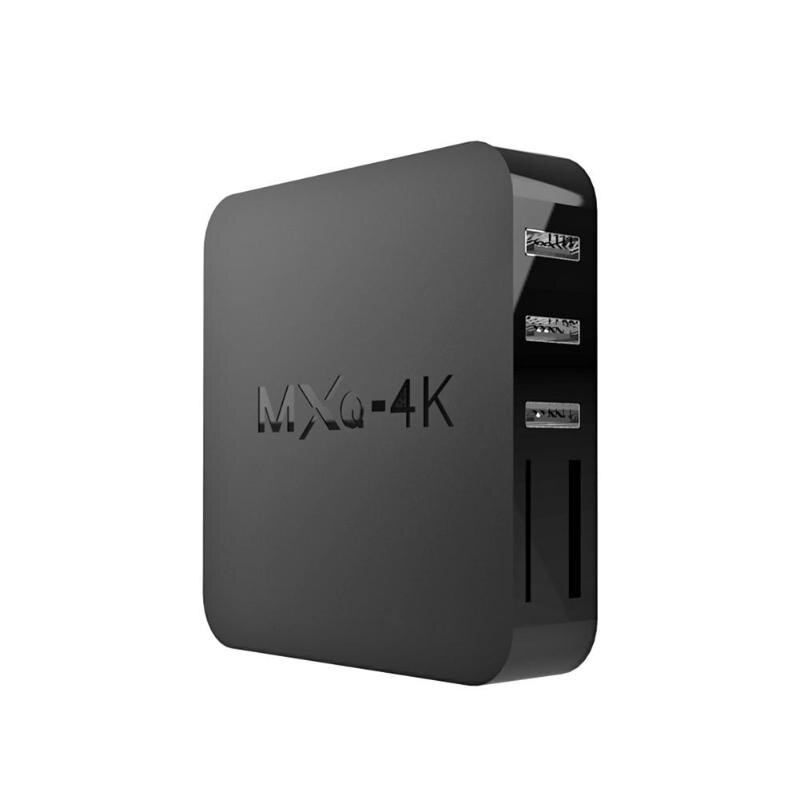 MXQ 4K Android 7.1 Smart TV Box Rockchip RK3229 Quad Core 1G+8G 2.4G WIFI DLNA Set-top Box Media Player High Quality Accessory - ebowsos