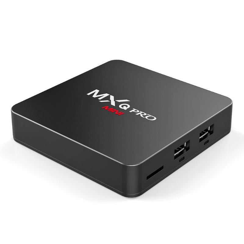 MXQ Pro MINI Android7.1 Smart TV Box 2GB+16GB Amlogic S905W Quad Core 4K Set-top Box Media Player High Quality Set-top Box - ebowsos