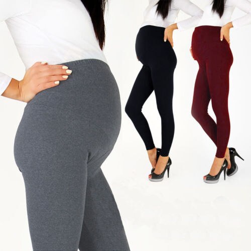 Maternity Warm Trousers For Pregnant Women Pregnant Pants Pregnancy Clothes Spring Summer Maternity High Waist Trousers - ebowsos