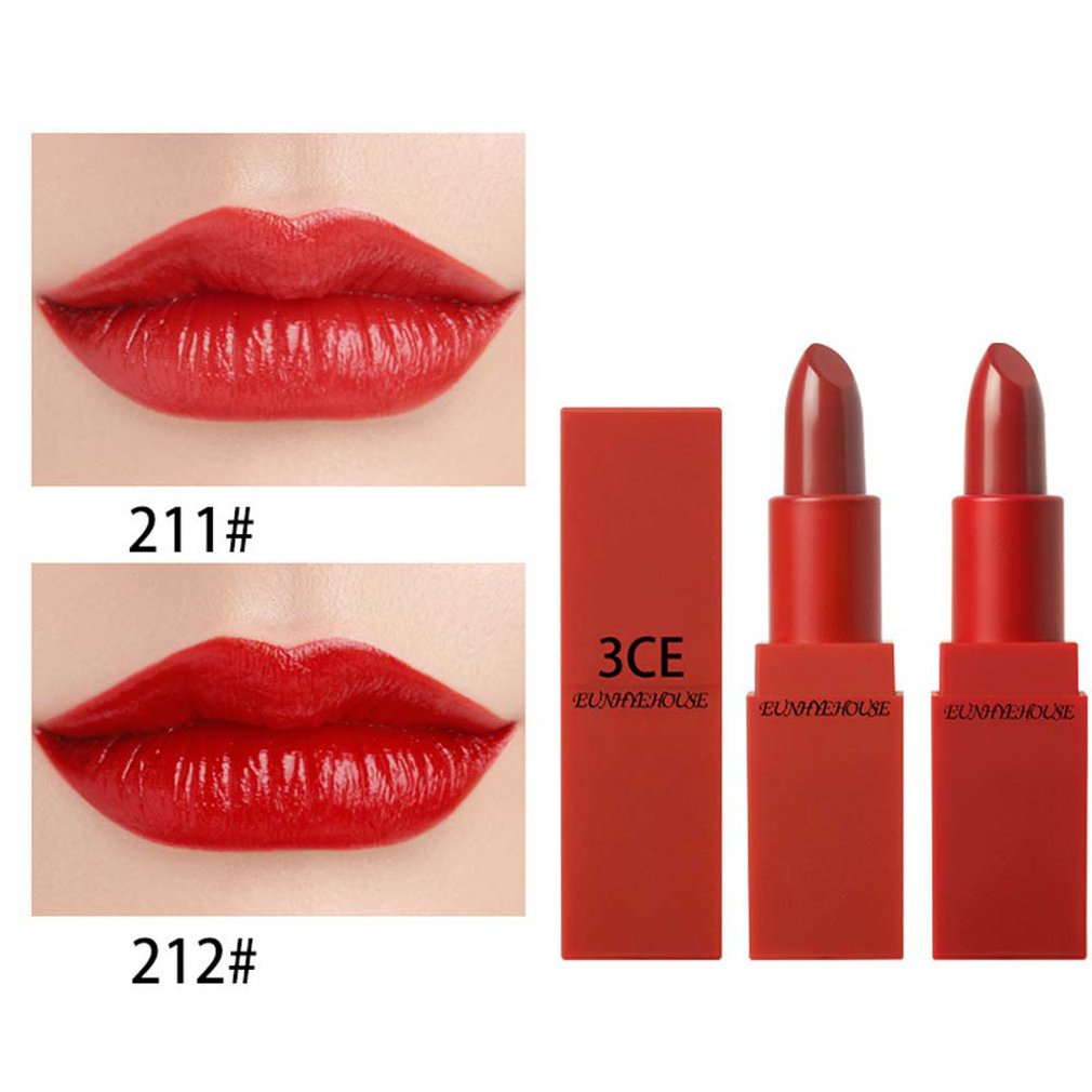 Matte Lipstick Healthy Long-lasting Non-makeup Waterproof Anti-sweat Moisturizing Lip - ebowsos