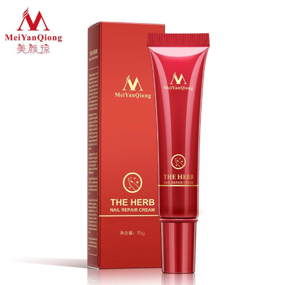 MeiYanQiong Herbal Nail Repair Cream Herbs Toe Nail Repair Cream - ebowsos