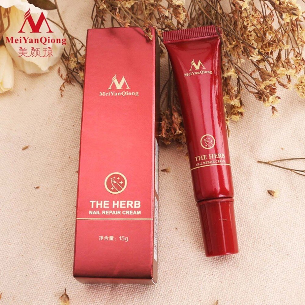 MeiYanQiong Herbal Nail Repair Cream Herbs Toe Nail Repair Cream - ebowsos