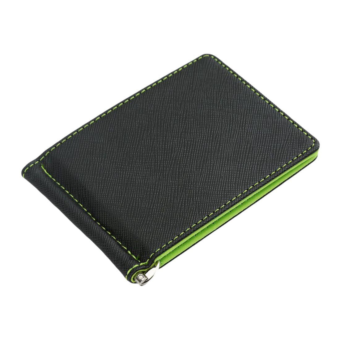 Men Slim Bifold Front Pocket Wallet with Money Clip - ebowsos