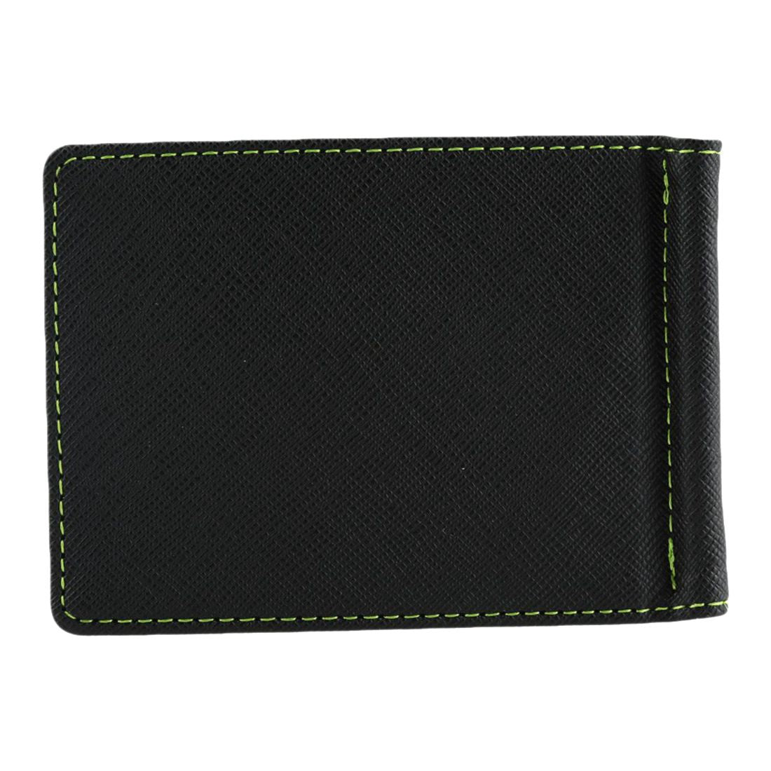 Men Slim Bifold Front Pocket Wallet with Money Clip - ebowsos