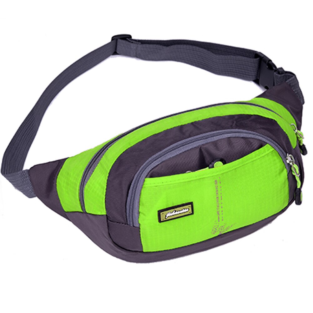 Men Women Lightweight Water-resistant Waist Pack Outdoor Sport Waist Bag Mini Folding Waist Bag Hiking Running Bag-ebowsos