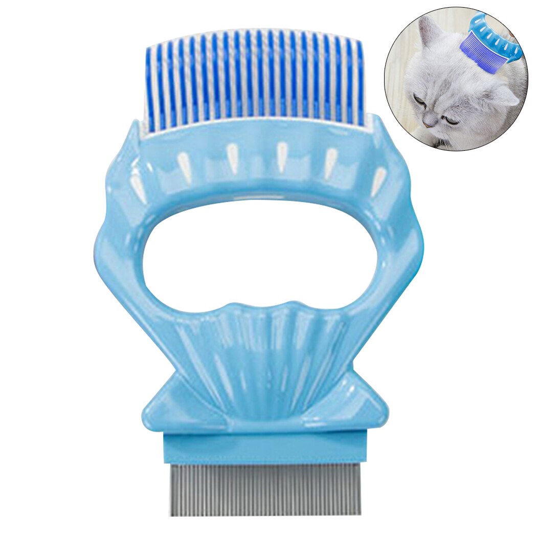 Metal Comb For Dogs Stainless Steel Pet Dog Cat Pin Comb Hair Brush Hairbrush Flea Comb Dogs Cats Pets Supplies Pet Grooming-ebowsos