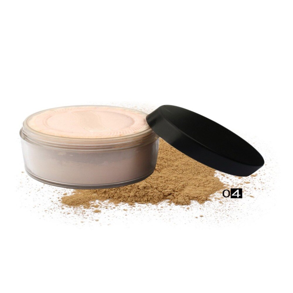 Mineral Power Foundation Loose Skin Powder makeup Beauty Loose Setting Powder Oil Control Soft Light Cosmetics - ebowsos