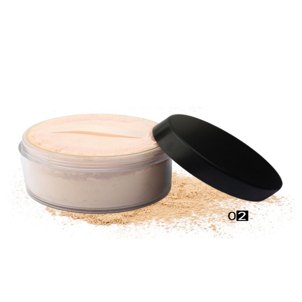 Mineral Power Foundation Loose Skin Powder makeup Beauty Loose Setting Powder Oil Control Soft Light Cosmetics - ebowsos