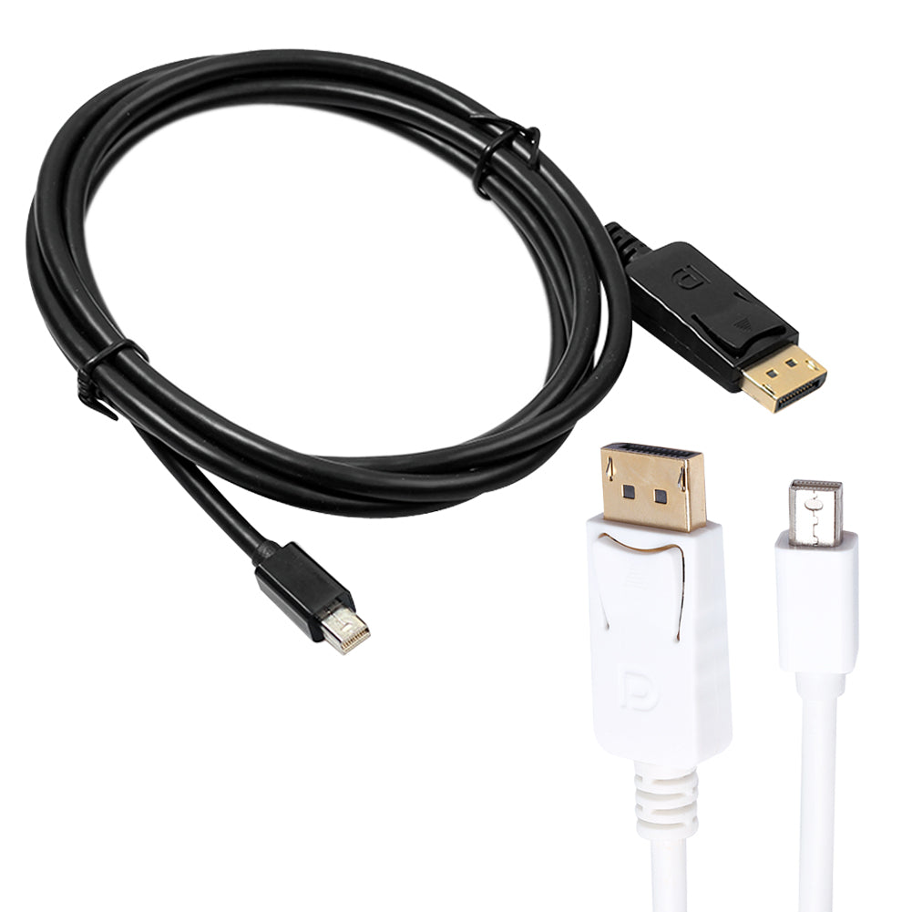 Mini 1.8m / 6 Ft Thunderbolt DisplayPort DP to DisplayPort DP Converter Cable Male to Male For MacBook Air Dell Monitor - ebowsos