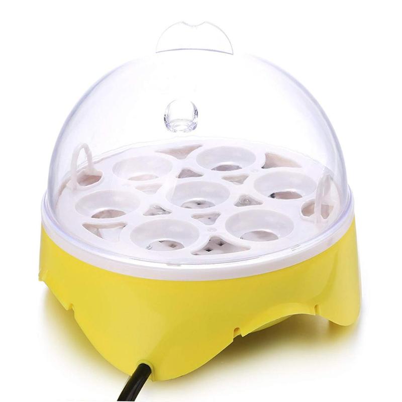 Mini 7 Egg Incubator Poultry Incubator Brooder Digital Temperature Control High Quality Pet Products - ebowsos