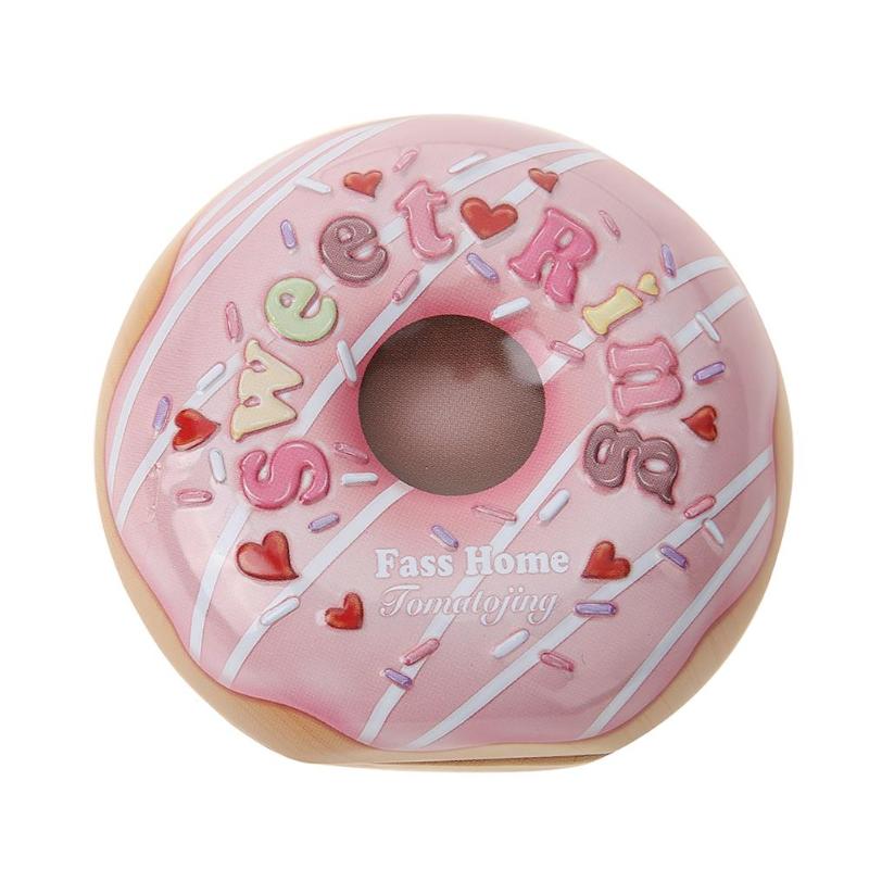 Mini Creative Doughnut Christmas Tin Candy Box Wedding Gift Packing Case - ebowsos