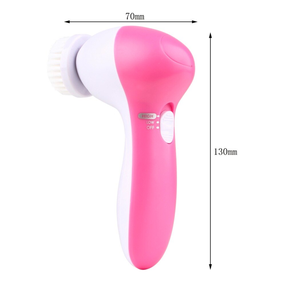 Mini Electric Face Washing Brush Machine Facial Pore Cleaner Body Cleansing Massage Skin Care Tool Beauty Massager face Brush - ebowsos