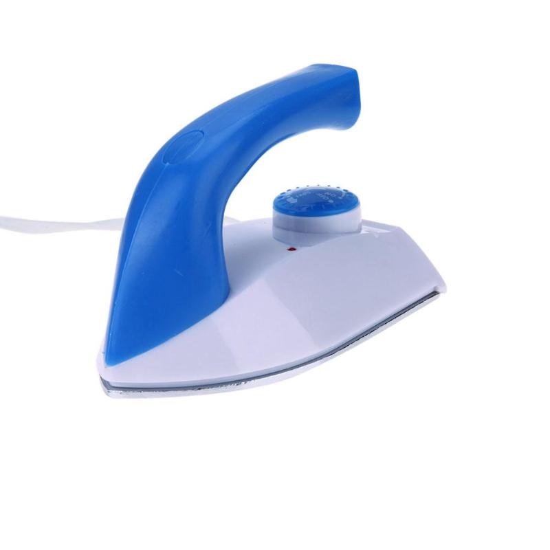 Mini Portable Electric Steam Iron For Clothes Electroplated Steel Plate Handheld Flatiron For Home Travelling Use High Quality - ebowsos