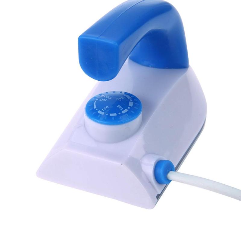 Mini Portable Electric Steam Iron For Clothes Electroplated Steel Plate Handheld Flatiron For Home Travelling Use High Quality - ebowsos