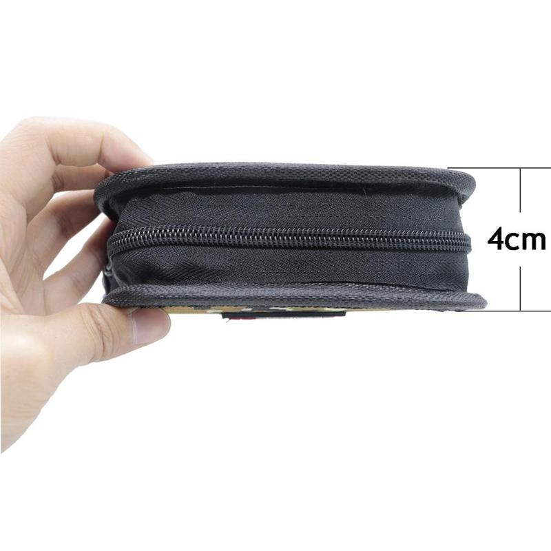 Mini Waterproof Portable Nylon Sequins Fishing Lure Baits Hooks Tackle Storage Bag Case Organizer Container Fish Bags Lure Bag-ebowsos