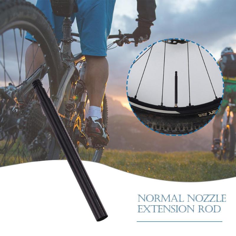 Mountain Bike Lengthened French Mouth Aluminum Alloy Valve Extender Inner Tube Method The Mouth Inner Tube Valve-ebowsos