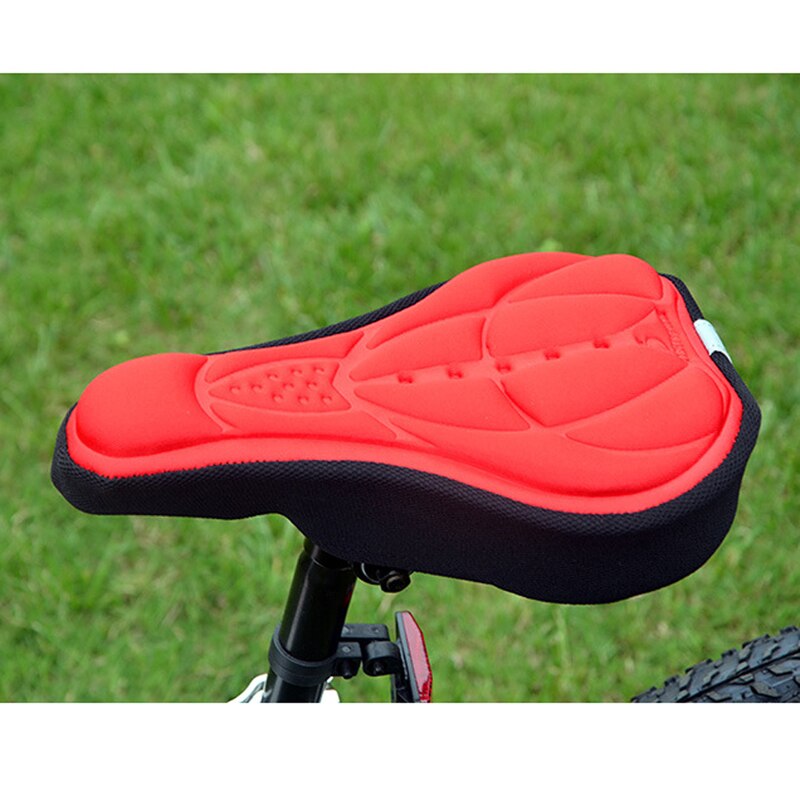 Mountain Bike Seat Saddle Bicycles Thickened Silicone Front Seat Saddle Cover Silica Gel Bike Saddle Cushion Cover-ebowsos