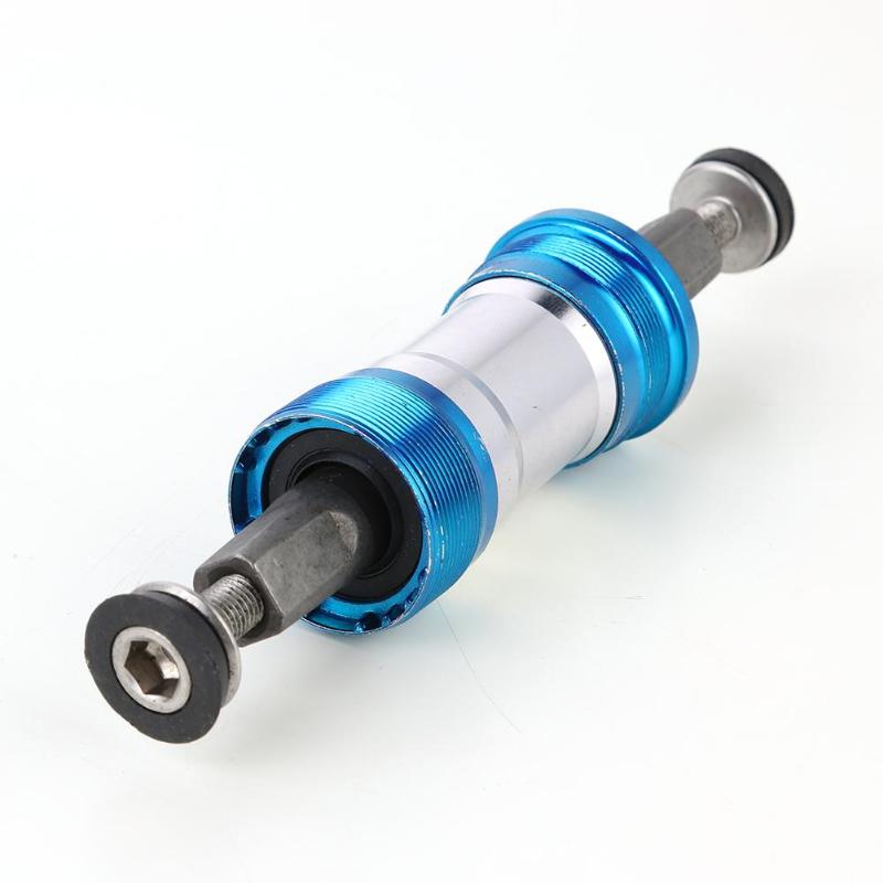 Mountain MTB Bike Sealed Steel Threaded Bottom Bracket Waterproof Central Bearing Axis Hole Center Axle Free Screw-ebowsos