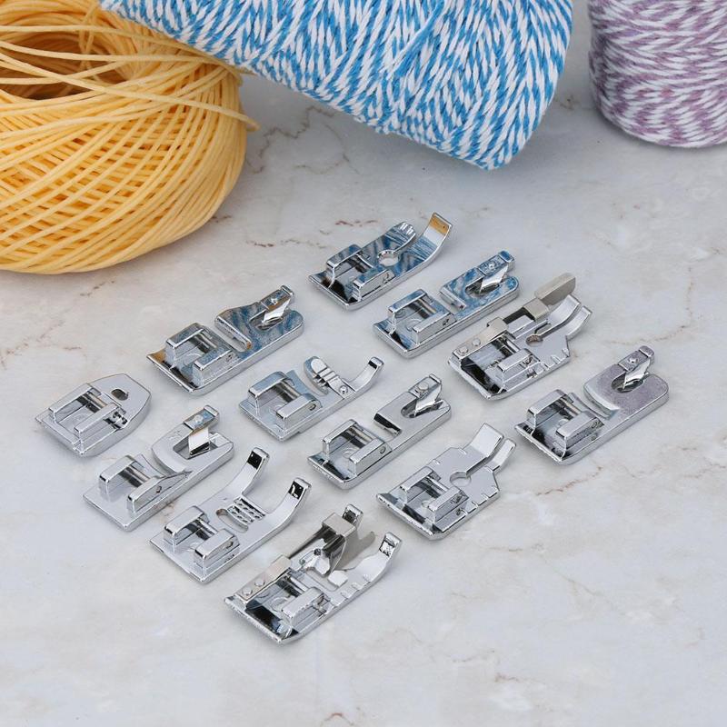 Multi-Function Convenient Household Sewing Machine Shell Hemmer Presser Foot Part Binder Foot Domestic Sew Machine Accessories - ebowsos