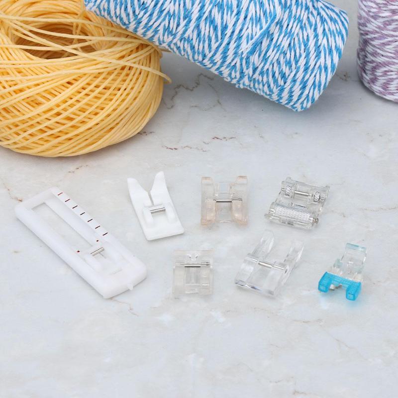 Multi-Function Convenient Household Sewing Machine Shell Hemmer Presser Foot Part Binder Foot Domestic Sew Machine Accessories - ebowsos